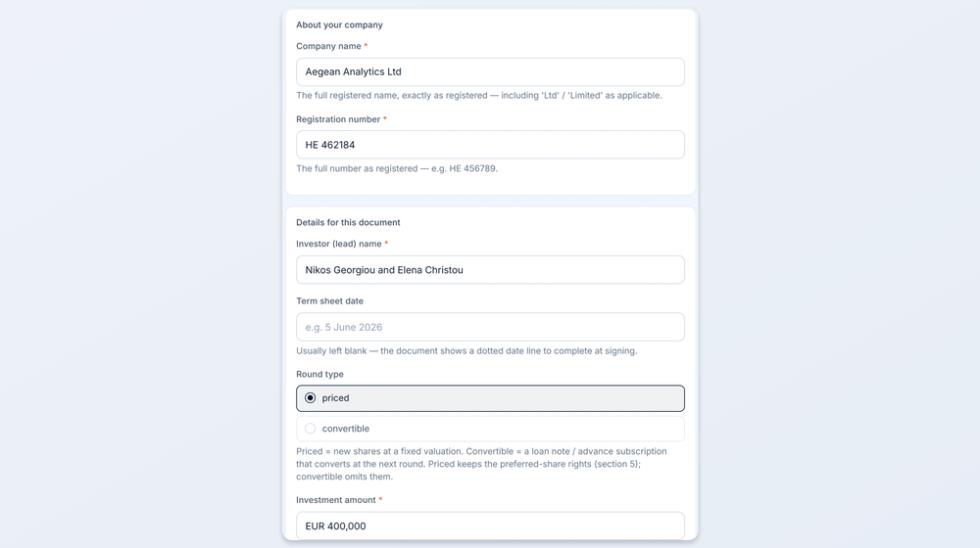5580232885505689 Screenshot 2 - Guided drafting interview